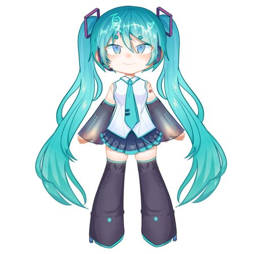 初音未来纸片人偶 DIY手工制作的萌动艺术